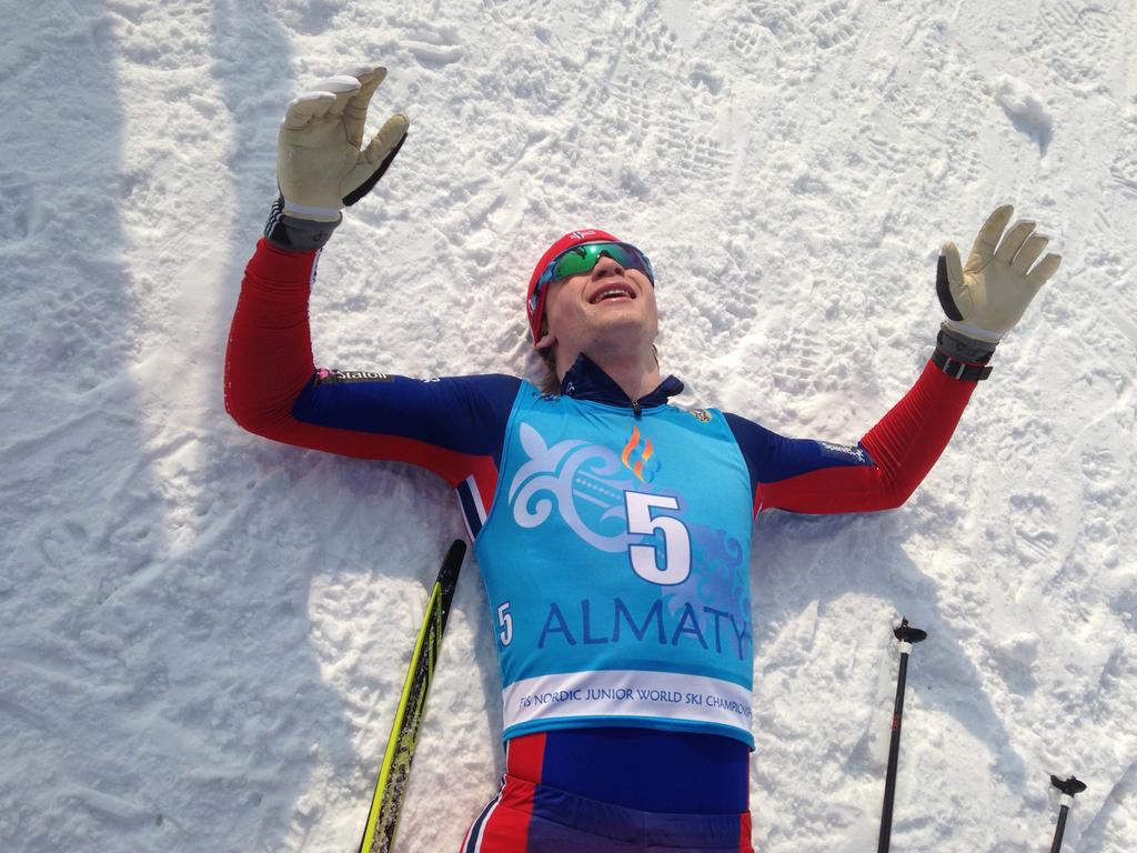 Fredrik Riseth (NOR) JWSC champion classic sprint