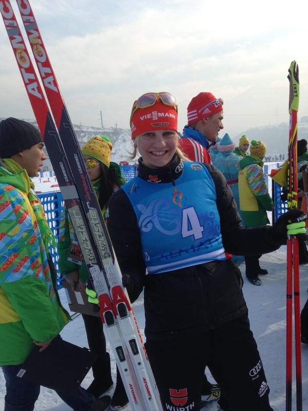 2015 World Junior Sprint Champion Victoria Carl. FIS pic.